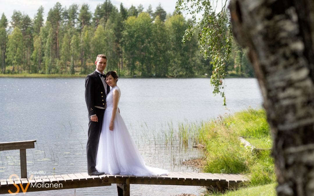 Hääpotretit Tikkakoskella